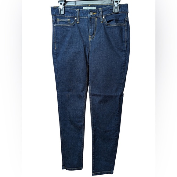 Calvin Klein Ankle Jeggings dark denim stretchy size 4 NWOT - Picture 1 of 6